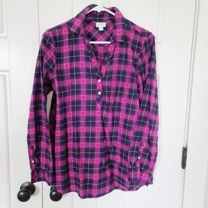 2/22 JCREW FLANNEL LONG SLEEVE